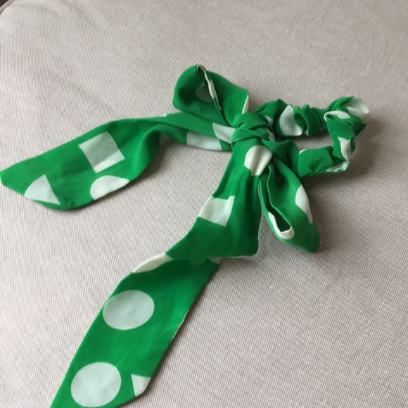Anthropologie Accessories - Anthropologie Green Ponytail Scarf